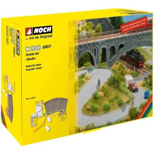 [NO60817] Kit Complet Création & Marquage de Route avec DVD NOCH 60817 - HO, TT & N