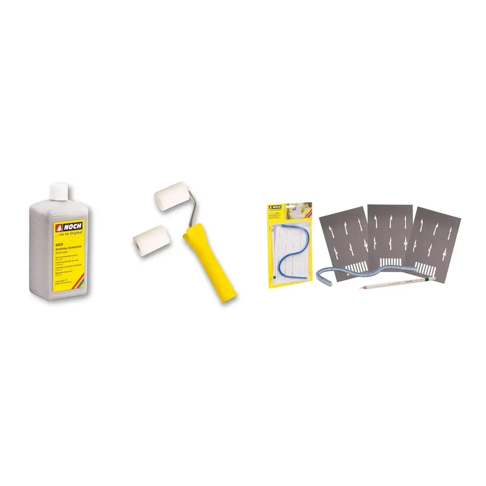 [NO60817] Kit Complet Création & Marquage de Route avec DVD NOCH 60817 - HO, TT & N