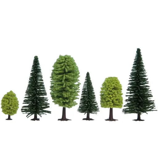 [NO32811] Pack de 25 arbres Mixtes Noch 32811 - N 1/160 - Z 1/220 - 35 à 90 mm