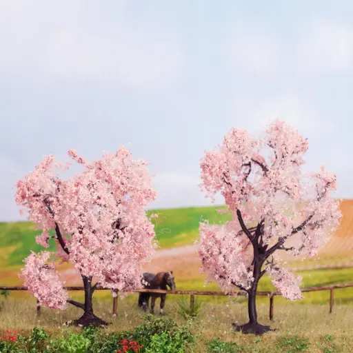 [NO21996] Pack 2 Amandiers en fleurs - NOCH 21996 - HO | TT | N - Diorama