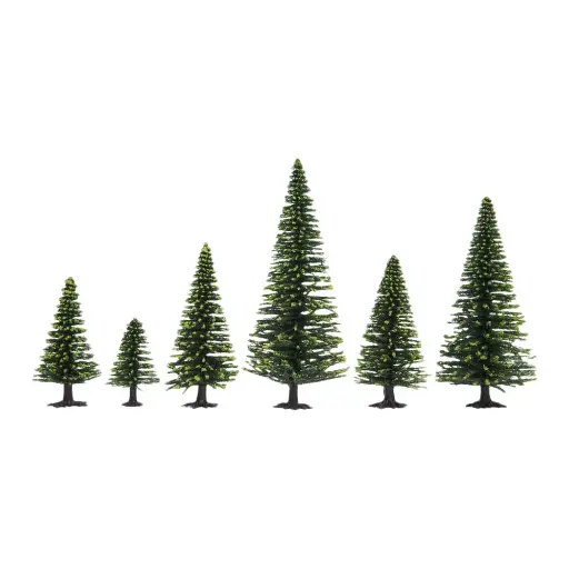 [NO26825] 25 sapins - Noch 26825 - HO 1/87 / TT 1/120