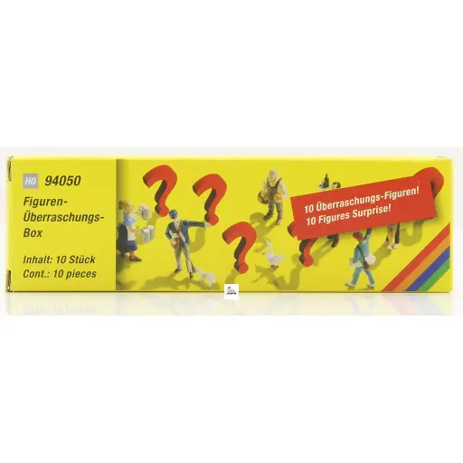 [NO94050] Boîte Surprise ! 10 Figurines édition unique et limitée ! NOCH 94050 | HO 1/87