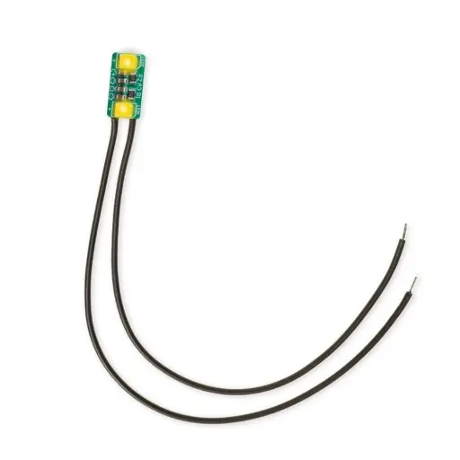 [NO51286] Lot de 8 Micro-Pièces Double LED - Blanc Chaud - Noch 51286 - Toutes Echelles