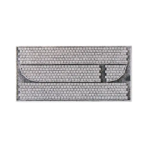 [NO60342] Trottoir structuré pavés - Noch 60342 - HO 1/87