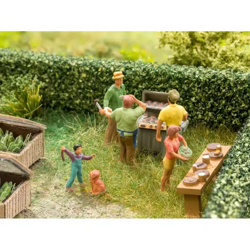 [NO36593] Ensemble de figurines "Pendant la cuisson" - Noch 36593 - N 1/160