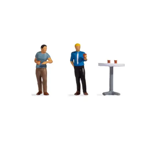 [NO16507] Scène stand pause café - Noch 16507 - HO : 1/87