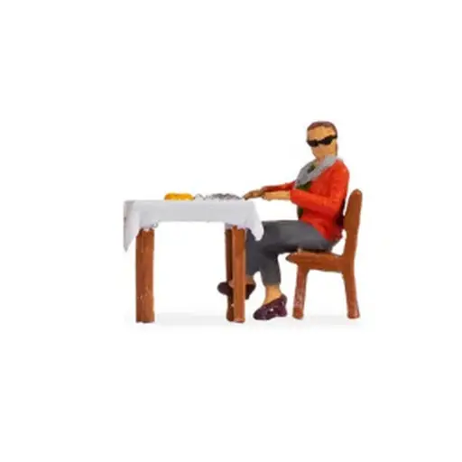[NO16513] Scène client au restaurant - Noch 16513 - HO : 1/87