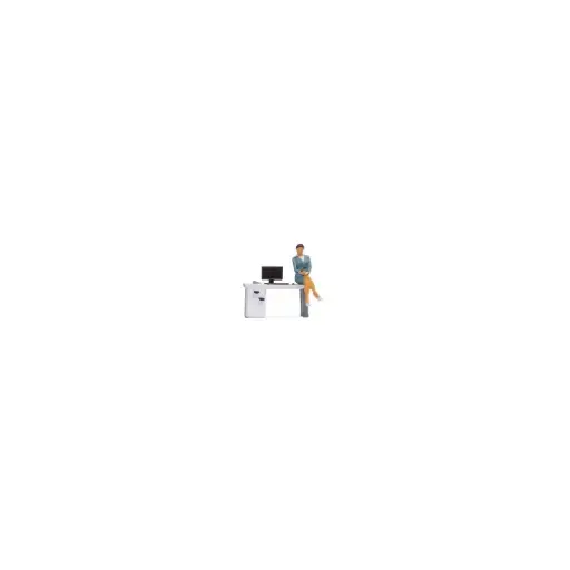 [NO16517] Personnage "au bureau" - Noch 16517 - HO 1/87