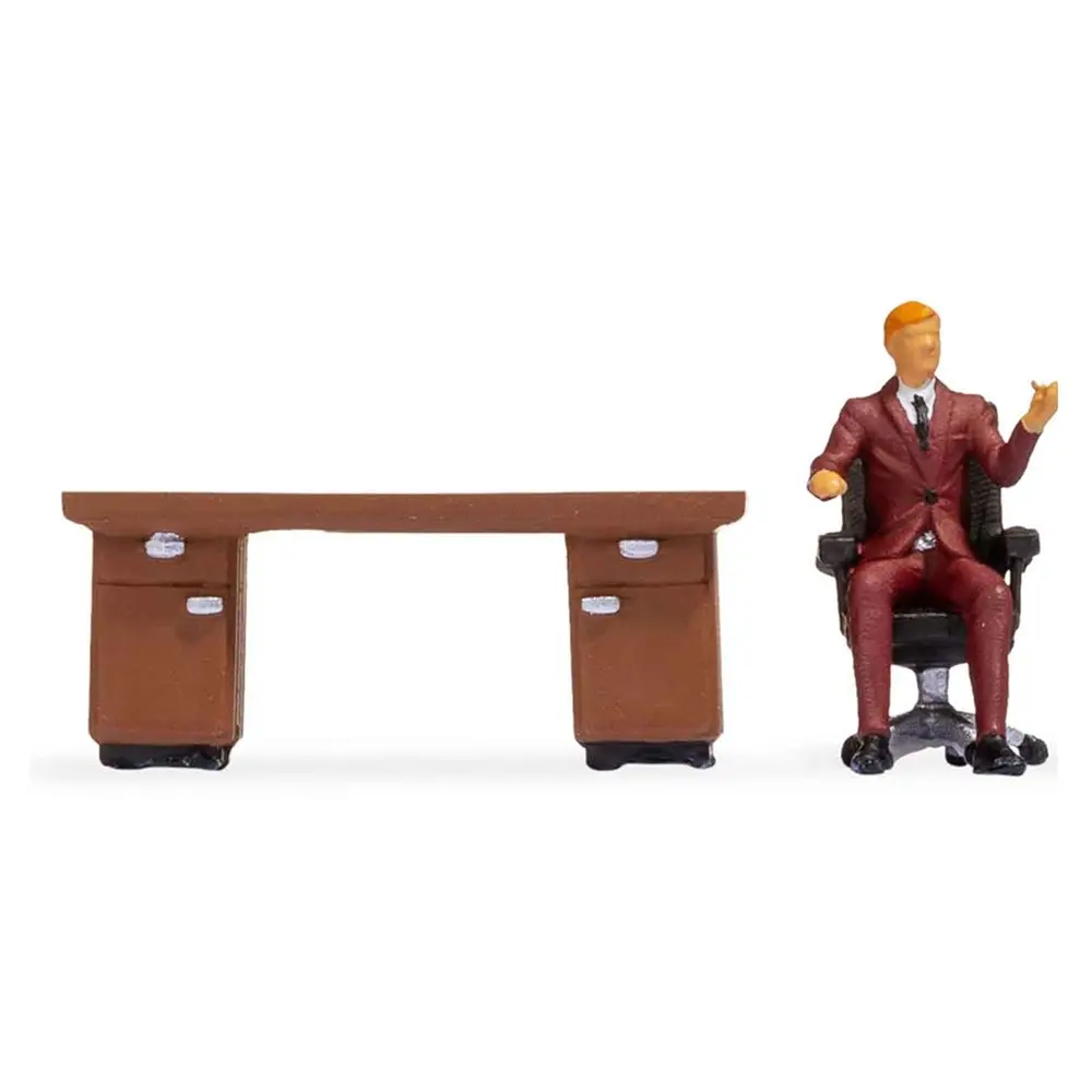 [NO16518] Personnage "au bureau" - Noch 16518 - HO 1/87
