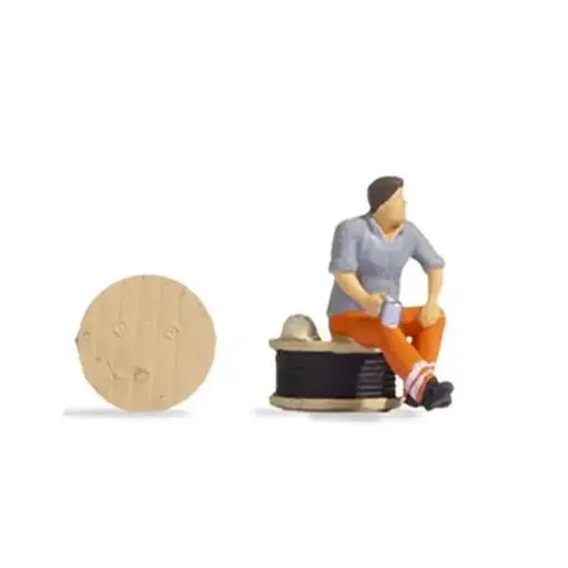 [NO16530] Petites scènes pause café - Noch 16530 - HO 1/87