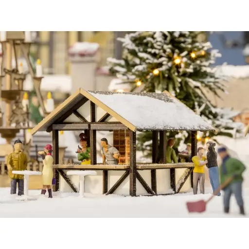 [NO14683] Stand de marché de noël vin chaud - Noch 14683 - N 1/160