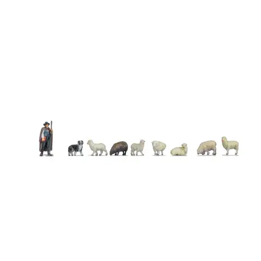 [NO35740] Les moutons et le berger - NO35740 - N 1/160