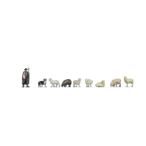 [NO44544] Les Moutons et le Berger - Noch 44544 - Z 1/220