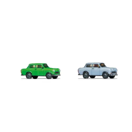 [NO44601] Lot de 2 Trabant 601 - Noch 44601 - Z 1/220