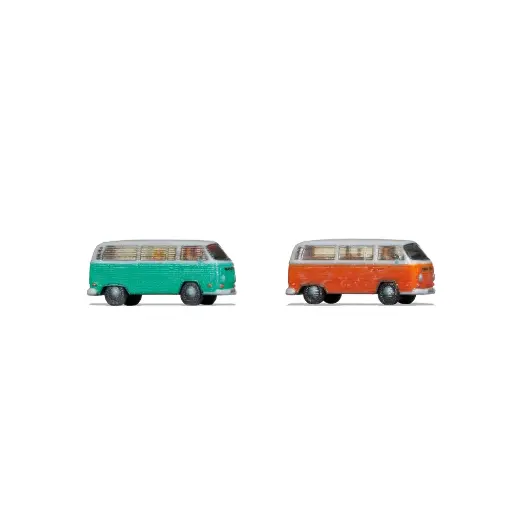 [NO44604] Lot de 2 Wolkswagen T2 Impression 3D - Noch 44604 - Z 1/220