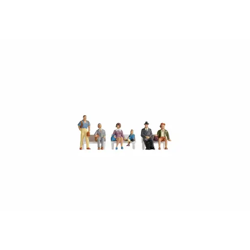 [NO36240] Lot de 6 Passagers - Noch 36240 - N 1/160