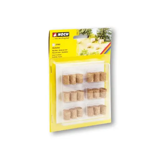 [NO07460] Balles de foin - Noch 07460 - HO 1/87