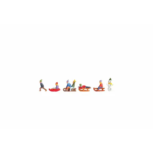 [NO15819] Enfants dans la neige - Noch 15819 - HO 1/87