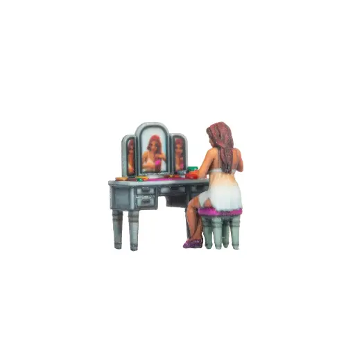 [NO10423] Femme à la coiffeuse - Noch 10423 - HO 1/87