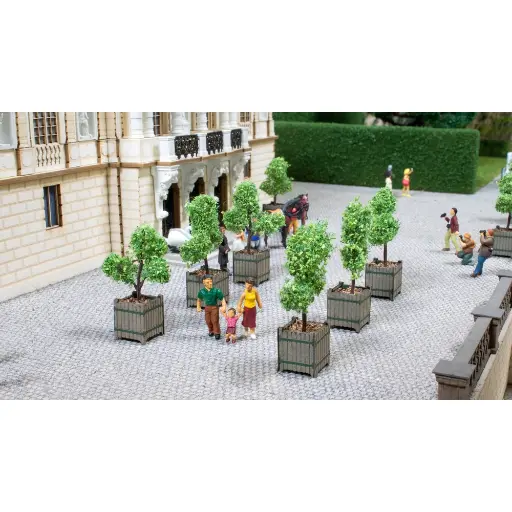 [NO14013] Arbres ornementaux en bacs - Noch 14013 - HO 1/87