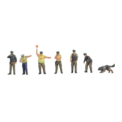 [NO44010] Agents de police en uniforme vert - Noch 44010 - 1/220 Z