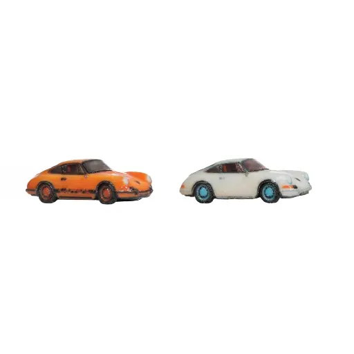 [NO44606] 2 Porsche 911 - Noch 44606 - Z 1/220