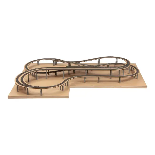 [NO53620] Kit de tracé ferroviaire Easy TRACK « St. Andreas » - Noch 53620 - HO 1/87