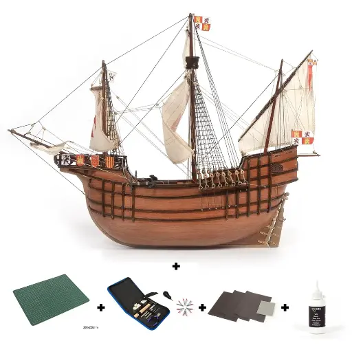 [OC12010S] Bateau Santa Maria Starter Pack - Occre 12010S - 1/50