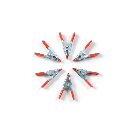 [OC19118] Lot de 6 mini pinces de verrouillage 50 mm - Occre 19118