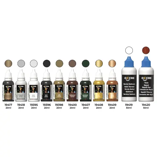 [OC90518] Pack Peinture Acrylique pour bateau Aurora - Occre 90518