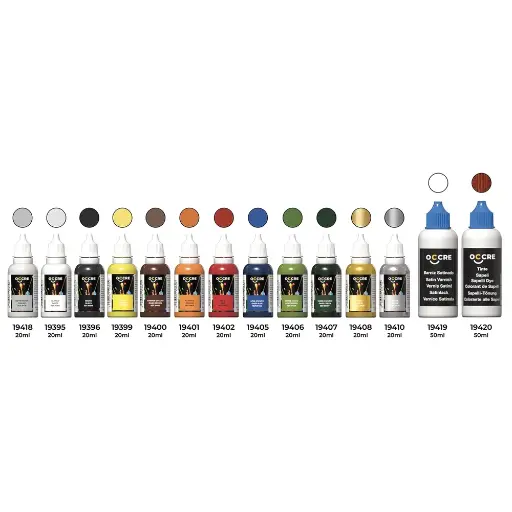 [OC90538] Pack Peinture Acrylique pour tramway de Buenos Aires - Occre 90538