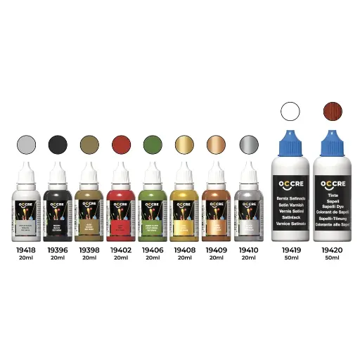 [OC90540] Pack Peinture Acrylique pour locomotive Adler - Occre 90540