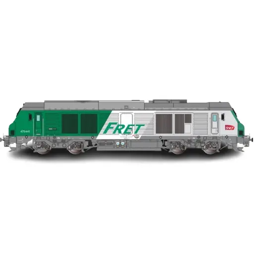 [OS7510DCCS] Locomotive diesel BB 75441 FRET - OS.KAR 7510 - HO 1/87 - SNCF - Ep VI - Digital sound - 2R