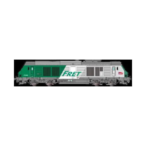 [OS7511DCCS] Locomotive diesel BB 75468 FRET - Os.kar 7511DCCS - HO 1/87 - SNCF - Ep VI - Digital sound - 2R