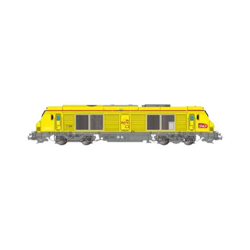 [OS7505] Locomotive diesel BB 75092 INFRA - Os.kar 7505 - HO 1/87 - SNCF - Ep VI - Analogique - 2R