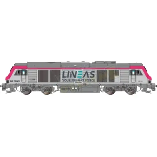 [OS7525DCCS] Locomotive Diesel BB75025 - OS.KAR 7525 - HO : 1/87 - LINEAS - EP. VI - Digital Sound - 2R