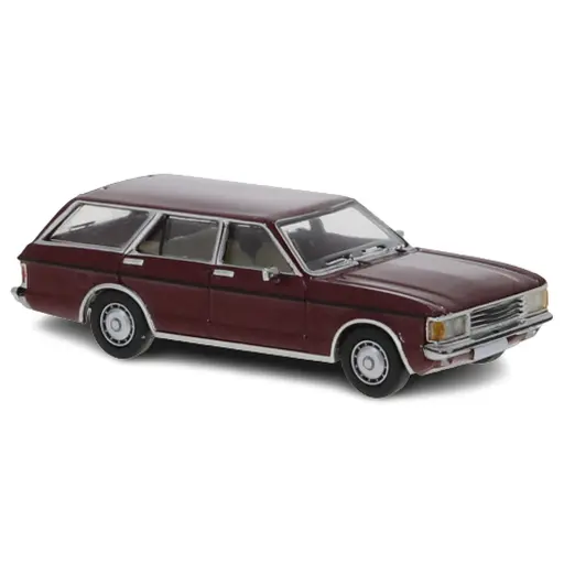 [PCX870407] Voiture Ford MK I Turnier break - Rouge foncé métallique - PCX 870407 - HO 1/87