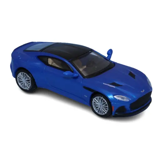 [PCX870215] Voiture Aston Martin DBS Superleggera, bleu foncé métallisé PCX 870215 - HO 1/87