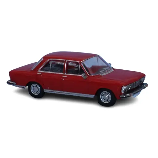 [PCX870636] Véhicule Fiat 130 1969 - Rouge - PCX87 0636 - HO : 1/87 -