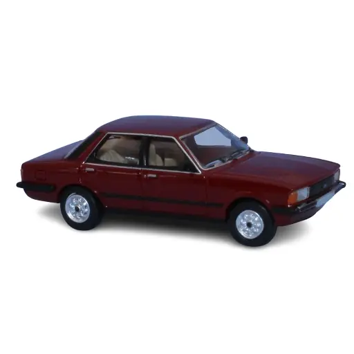 [PCX870696] Ford Taunus TC3 berline, rouge foncé, 1979 - PCX87 870696 - HO 1/87