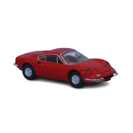 [PCX870632] Ferrari Dino 246 GT, rouge orangé, 1969 - PCX87 0632 - HO 1/87