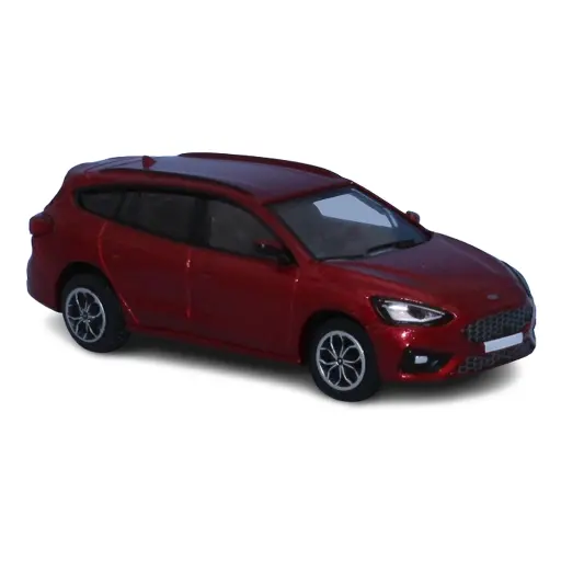 [PCX870377] Ford Focus MK IV break ST Line , rouge foncé métallisé - PCX87 0377 - HO 1/87