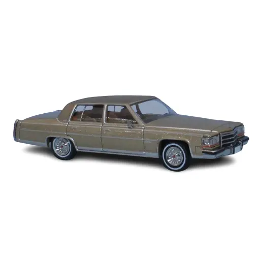 [PCX870451] Cadillac Fleetwood Brougham - Beige Métallisé - PCX 870451 - HO 1/87
