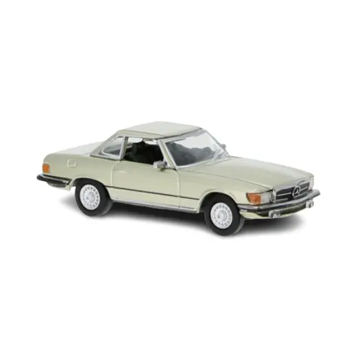 [PCX870482] Mercedes Benz SL | vert clair métallisé | hardtop | PCX 870482 | HO 1/87