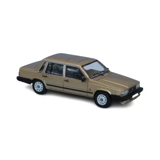 [PCX870660] Volvo 740 berline - beige métallisé - 1984 - PCX 870660 - HO 1/87