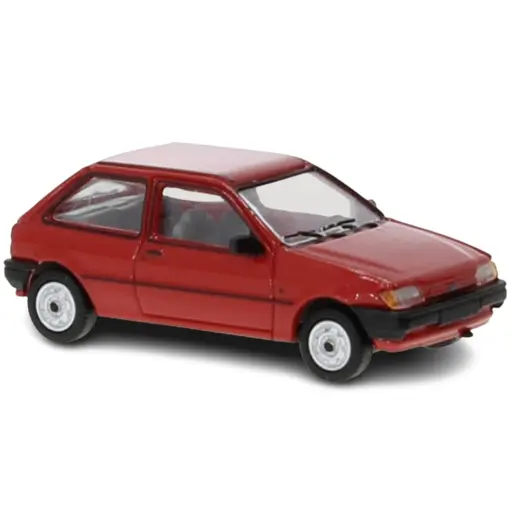 [PC870461] Ford Fiesta MK III 1989 - Rouge - PCX 870461 - HO 1/87
