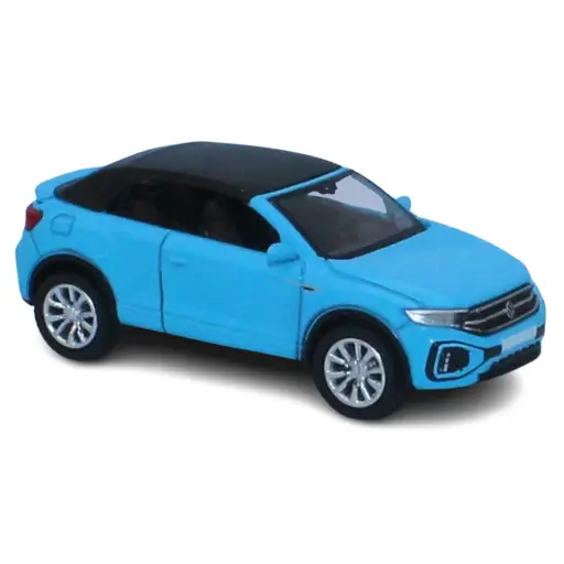 [PCX870600] Volkswagen T-Roc cabriolet fermé phase 2 - 2022 - Bleu clair - PCX870600 - HO 1/87