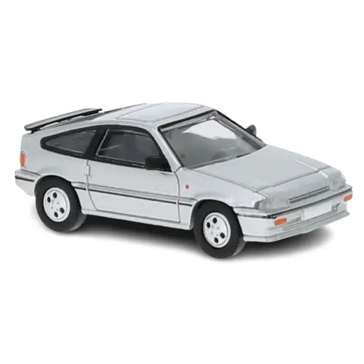 [PCX870469] Honda CRX gris argent 1983 - PCX 870469 - HO 1/87