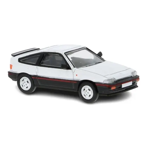 [PCX870470] Honda CRX - Blanc & Noir - 1983 - PCX 870470 - HO 1/87