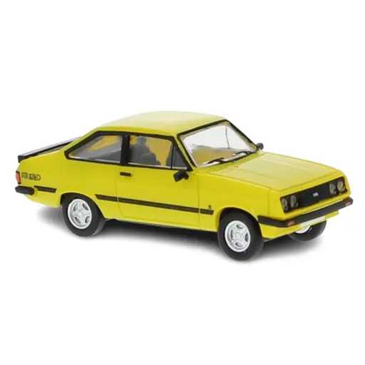 [PCX870721] Ford Escort MKII RS 2000 - 1976 - Jaune - PCX 870721 - HO 1/87